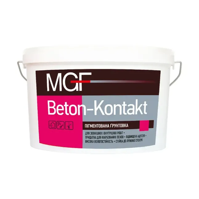 Грунтівка БЕТОНКОНТАКТ MGF Beton-Kontakt 2,5кг