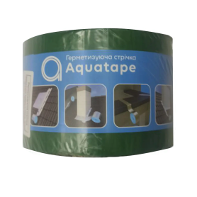 Самоклеюча герметизуюча стрічка AQUA TAPE зелена 10м*100мм