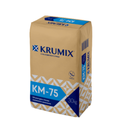 Суміш гіпсова для машинного нанесення KRUMIX КМ-75 30 кг